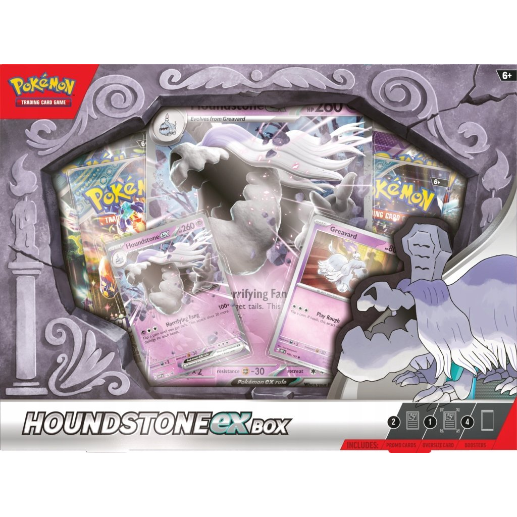 Pokemon TCG_ Houndstone ex Box Trading Card Set (290-85873)-0